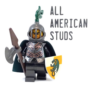 LEGO Castle Dragon Knight Minifigure 2012 Kingdoms 852922 7947 Quarters Armor