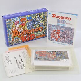 DUNGEON KID Famicom Nintendo 7467 fc