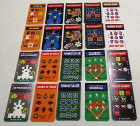 Intellivision Game Controller Overlays Inserts Lot of 10 Free Shipping