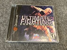 Ultimate Fighting Championship (Sega Dreamcast, 2000) Tested & Working