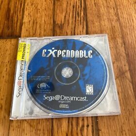 Expendable (Sega Dreamcast, 1999) No Manual Tested