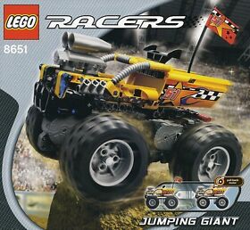 NEW Lego Racers 8651 Jumping Giant SEALED - Power Racers