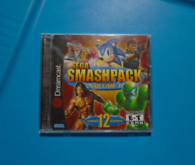 Sega Smashpack: Volume 1 Smash Pack Vol. 1 Sega Dreamcast 2001 Brand New 12 Hits