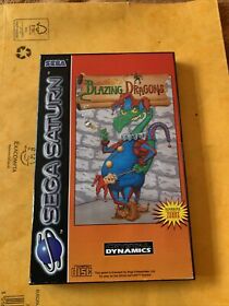 Blazing Dragons Sega Saturn Complete PAL - Retro Rare