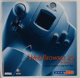 Manual - NO GAME - Very Good - Web Browser 2.0 - Dreamcast