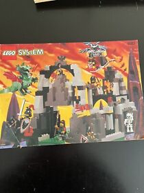 LEGO 6087 Witch's Magic Manor Castle Fright Nights Instruction Manual Only