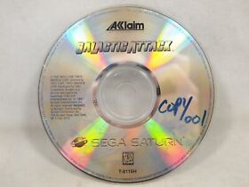 Galactic Attack (Sega Saturn) Authentic Disc Only