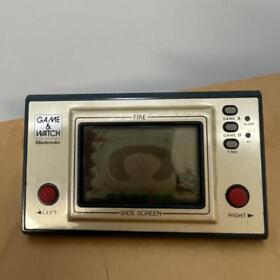 Nintendo Game & Watch WS Fire FR-27 Made in Japan 1981 Good Condition