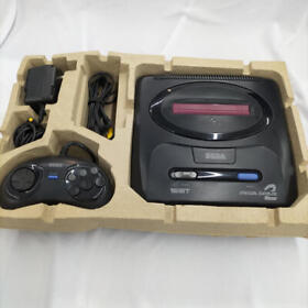 SEGA Mega Drive 2 Black Console HAA-2502 - Japan Retro Game