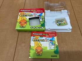 Sodateyasan mini Game With Box and Manual Set RARE Pokemonmini 2