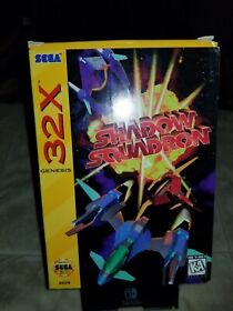Shadow Squadron Sega Genesis 32X complete CIB extremely rare 
