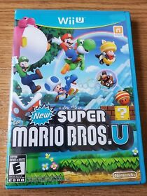 New Super Mario Bros. U (Nintendo Wii U, 2012) - Complete/CIB