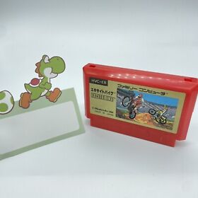 Excite Bike Nintendo Famicom  Japan Sports Racing Retro Free Shipping