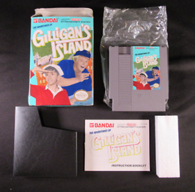 The Adventures of Gilligan's Island (Nintendo NES, 1990) Complete CIB TESTED!