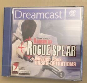  New Dreamcast Game Tom Clancy's Rogue Spear in Plastic Case  MAKE AN OFFER
