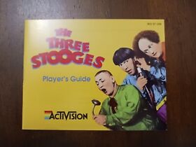The Three Stooges Manual Only Nes Nintendo Read Description 