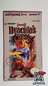 Castlevania 3 Dracula's Curse NES Replacement Game Label Sticker Precut