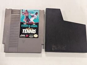 Evert & Lendl Top Players Tennis NES (Nintendo) Cleaned Tested Working