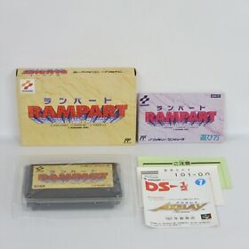 RAMPART MINT Famicom Nintendo 2153 fc