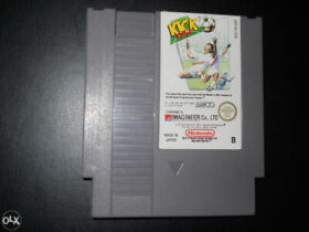 Nintendo Kick Off NES Game Spiel