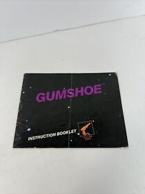 Gumshoe Nintendo NES Instruction Booklet Manual Only 5 Screw