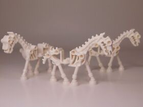 LEGO Skeleton Horse LOT of 3! Castle Fantasy Era  7090 7079 7092 + BONUS!  L👀K!