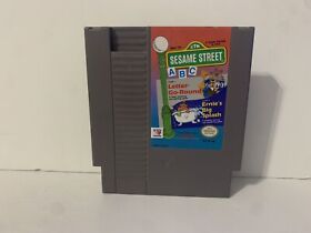Sesame Street 123 Nintendo NES Video Game Cartridge - Tested/Working