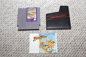DuckTales NES Capcom with manual