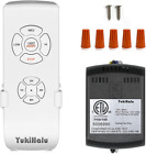Small Size Universal Ceiling Fan Remote Control Kit, ETL&FCC Listed, Beep On/Off
