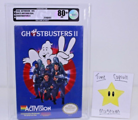 Ghostbusters II 2 New Nintendo NES Factory Sealed WATA VGA Grade 80+ Near Mint 