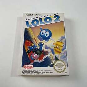 Nintendo NES Adventures Of Lolo 2 FRA Quasi neuf
