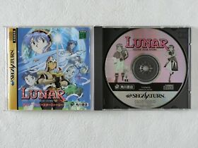 LUNAR Silver Star Story SS Kadokawa Shoten Sega Saturn From Japan