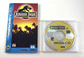 Jurassic Park: CD SEGA ~ disco y manual de juego