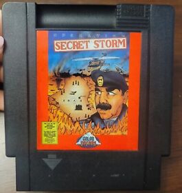 Operation Secret Storm (Nintendo NES) Cartridge - Tested - Authentic