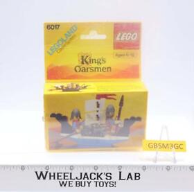 #6017 Knight's Oarsmen 100% Complete Lego 1987 Lion Knights Castle Legoland