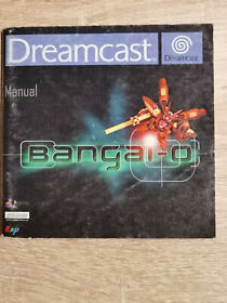 Bangai O Bangaio Bangai-O Sega Dreamcast (Manual Only)