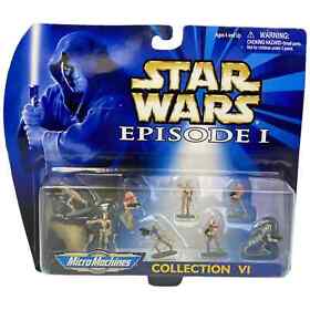 Star Wars Episode 1 Micro Machines Battle Droids Collection VI Galoob 1998 Seale
