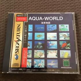 Sega Saturn Aqua World Japan J2