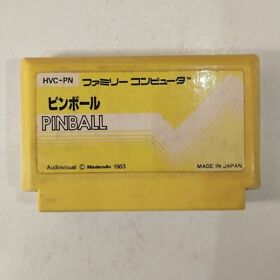 Pinball ~ Pulse Line (Nintendo Famicom FC NES, 1984) Japan Import