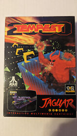 Atari Jaguar 64 - Tempest 2000 video game / With Cartridge and Manual in Box