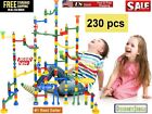 Marble Run 230 Pcs Marble Maze Game Building Toy for Kid, Marble Track Race Set