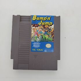BUMP ‘N’ JUMP  Nintendo NES Authentic VIC TOKAI Free Fast Shipping