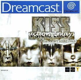 KISS Psycho Circus Dreamcast Front Inlay Only (High Quality)