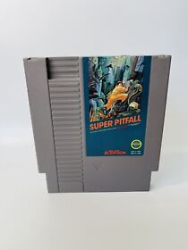 Super Pitfall Nintendo Nes Original Game Cartridge Pins CLEANED & TESTED!!