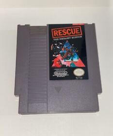 Nintendo NES Game Rescue The Embassy Mission “UNTESTED”