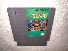 Adventure Island (Nintendo Entertainment System, 1988) NES Game Cartridge Nice!