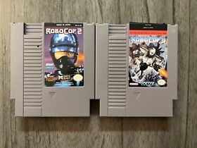 Robocop 2 and Robocop 3 For NES