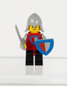 LEGO Castle Classic Knight Minifigure. (From Set 677). Vintage Lego. Fast Ship