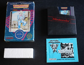 Gun.Smoke | Nintendo NES | Capcom | COMPLETE IN BOX (CIB) | Saloon Art Variant!