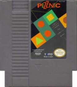 Puzznic - Rare NES Nintendo Puzzle Game
